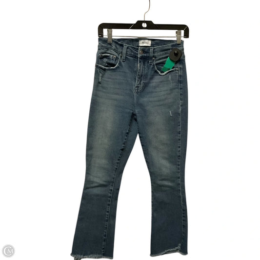 Jeans Straight By Pistola In Blue Denim, Size: 4