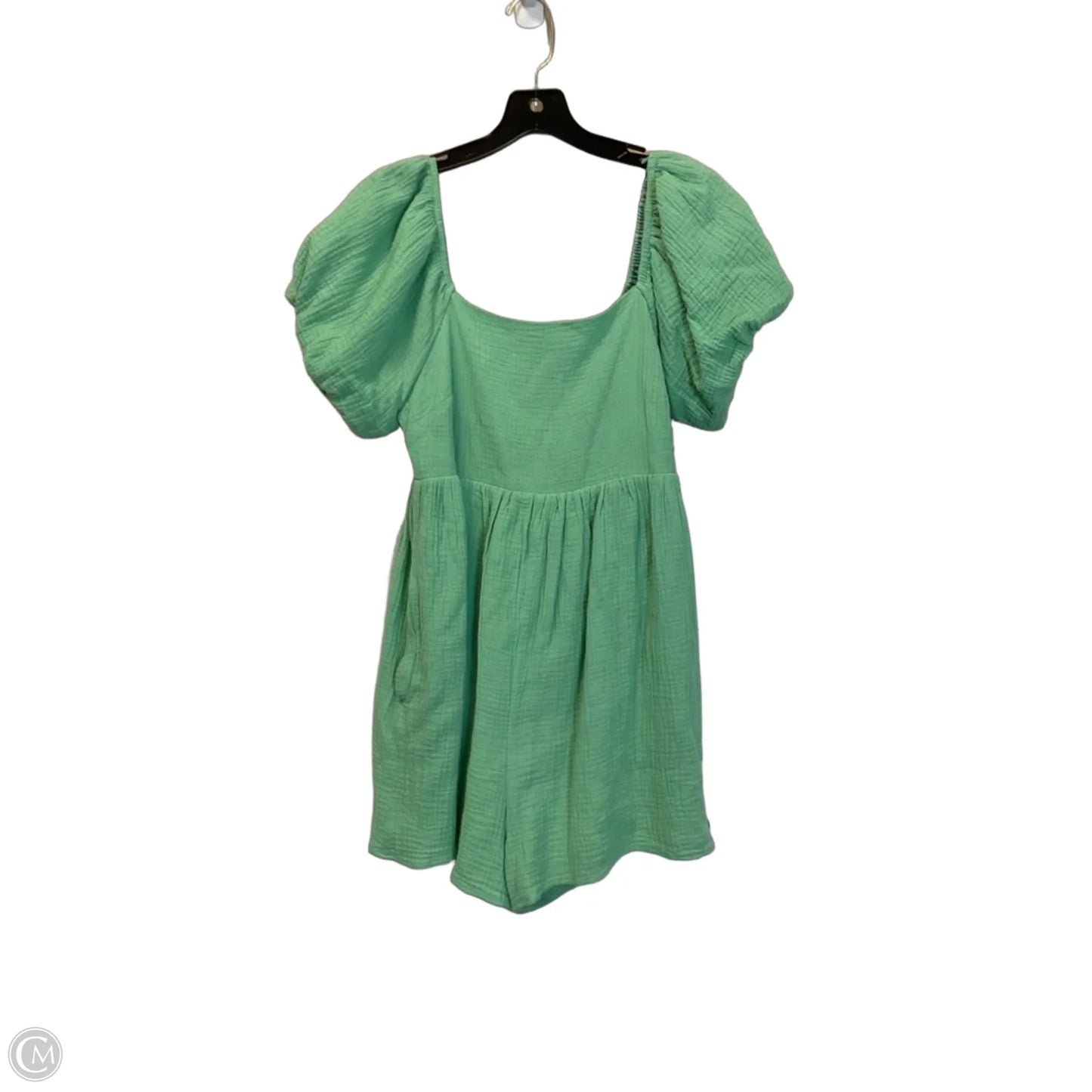 Romper By &merci In Green, Size: M