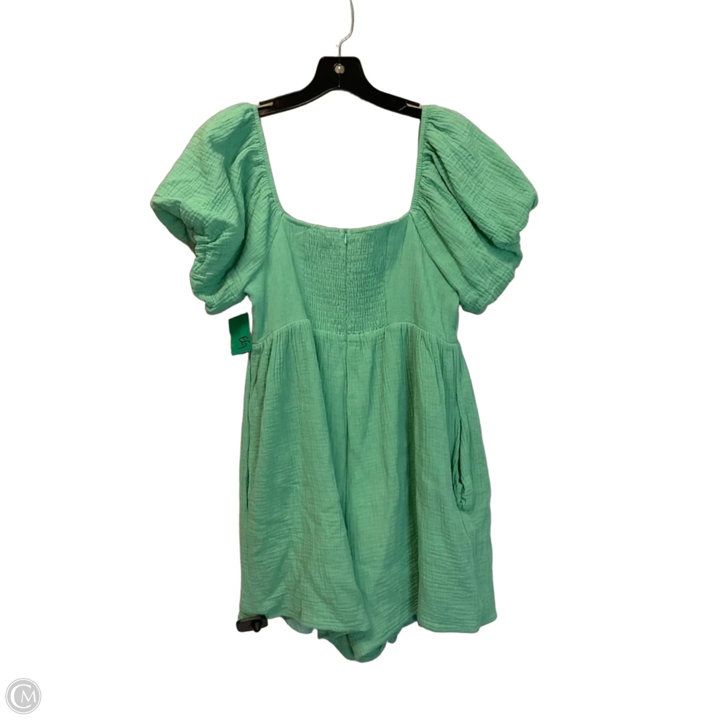 Romper By &merci In Green, Size: M