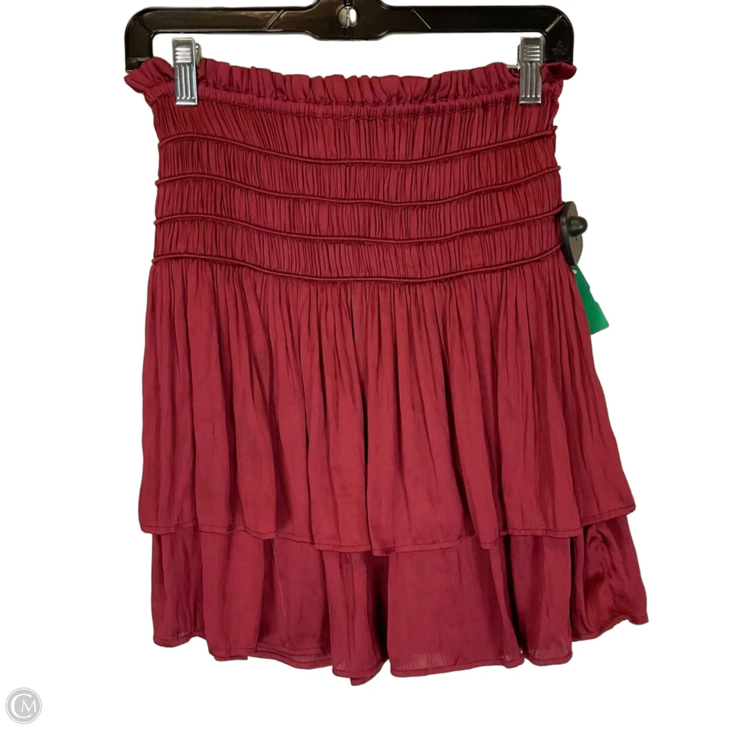 Skirt Mini & Short By Current Air In Red, Size: M