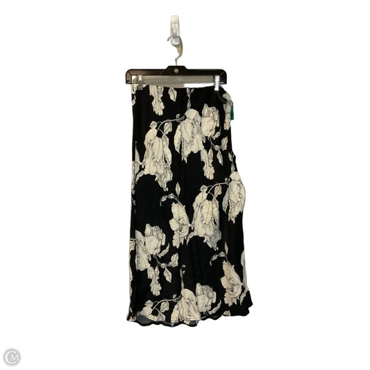 Skirt Maxi By H&m In Black, Size: M