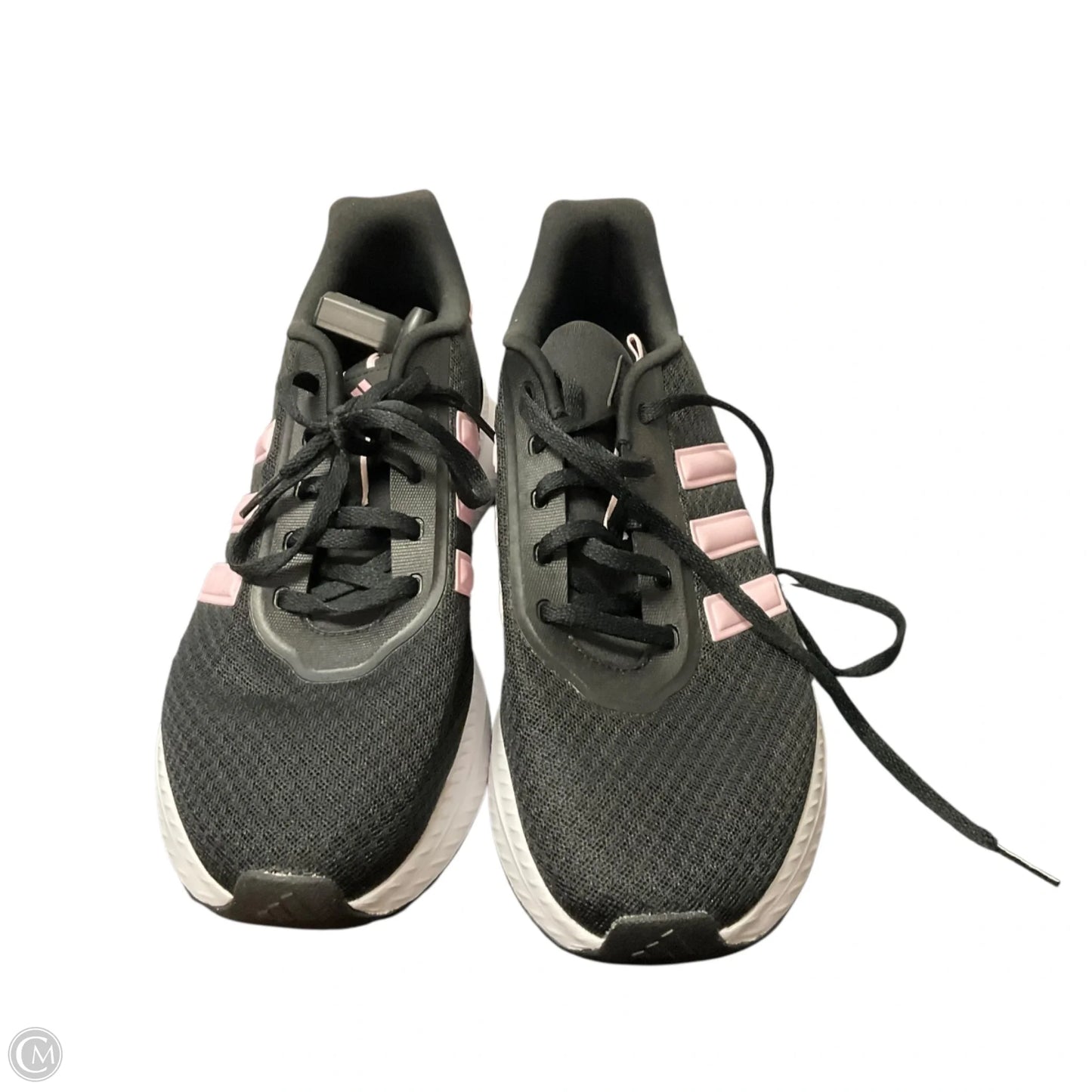 Shoes Sneakers By Adidas In Black & Pink, Size: 10