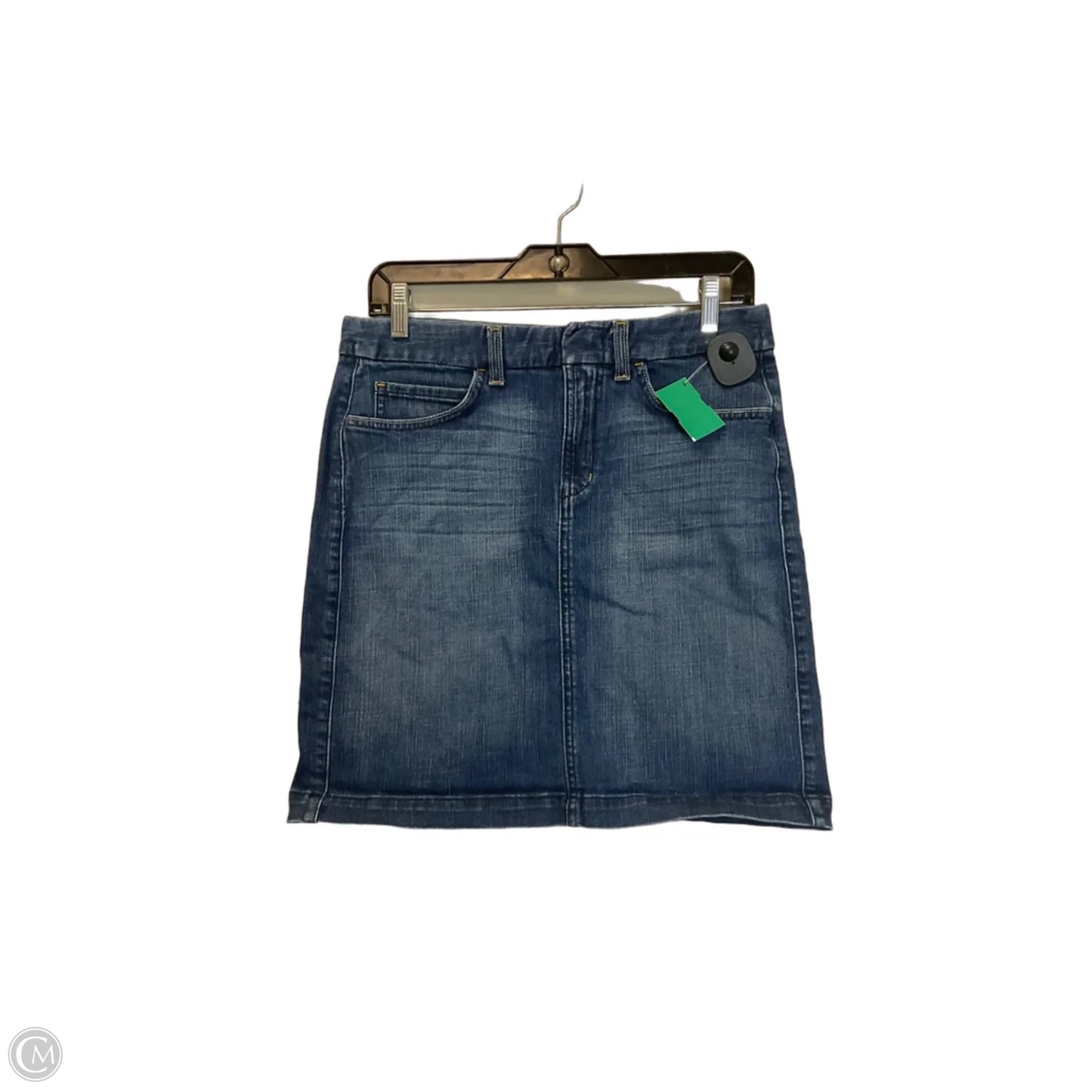 Skirt Mini & Short By Banana Republic In Blue Denim, Size: 6