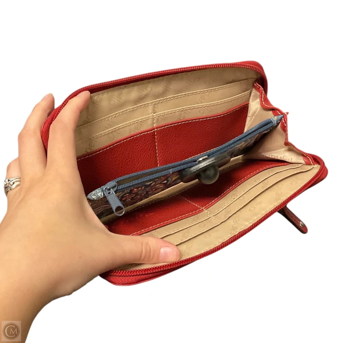 Wallet Leather By Tignanello  Purses, Size: Medium