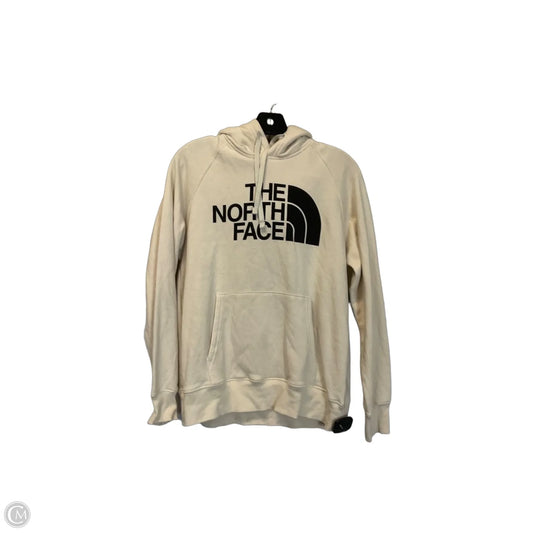 Sweatshirt Hoodie By The North Face In Tan, Size: M