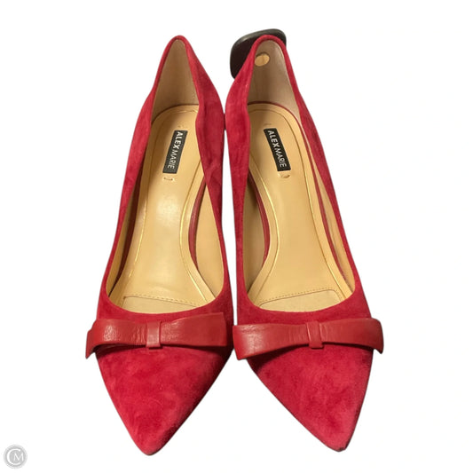 Shoes Heels Stiletto By Alex Marie In Red, Size: 7.5