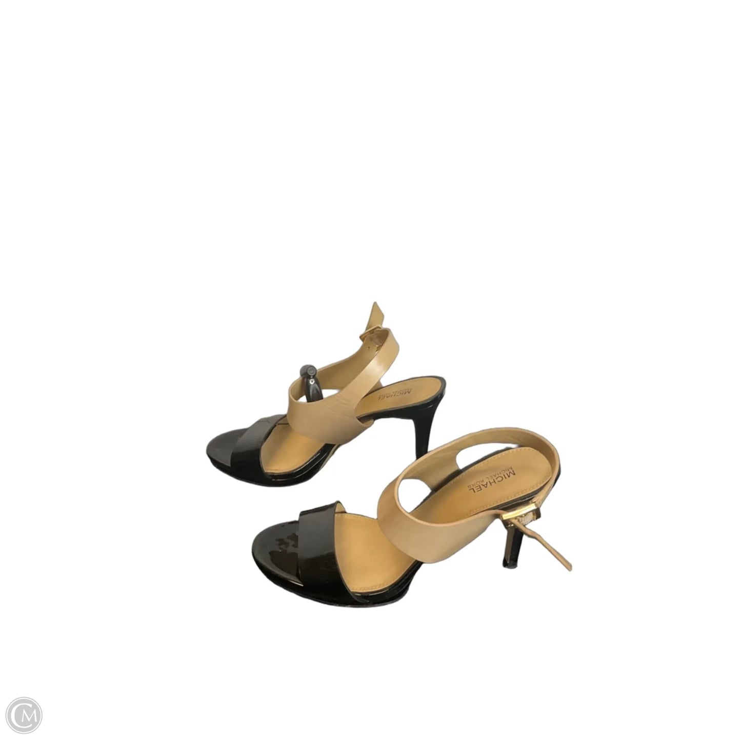 Shoes Designer By Michael Kors In Black & Tan, Size: 7