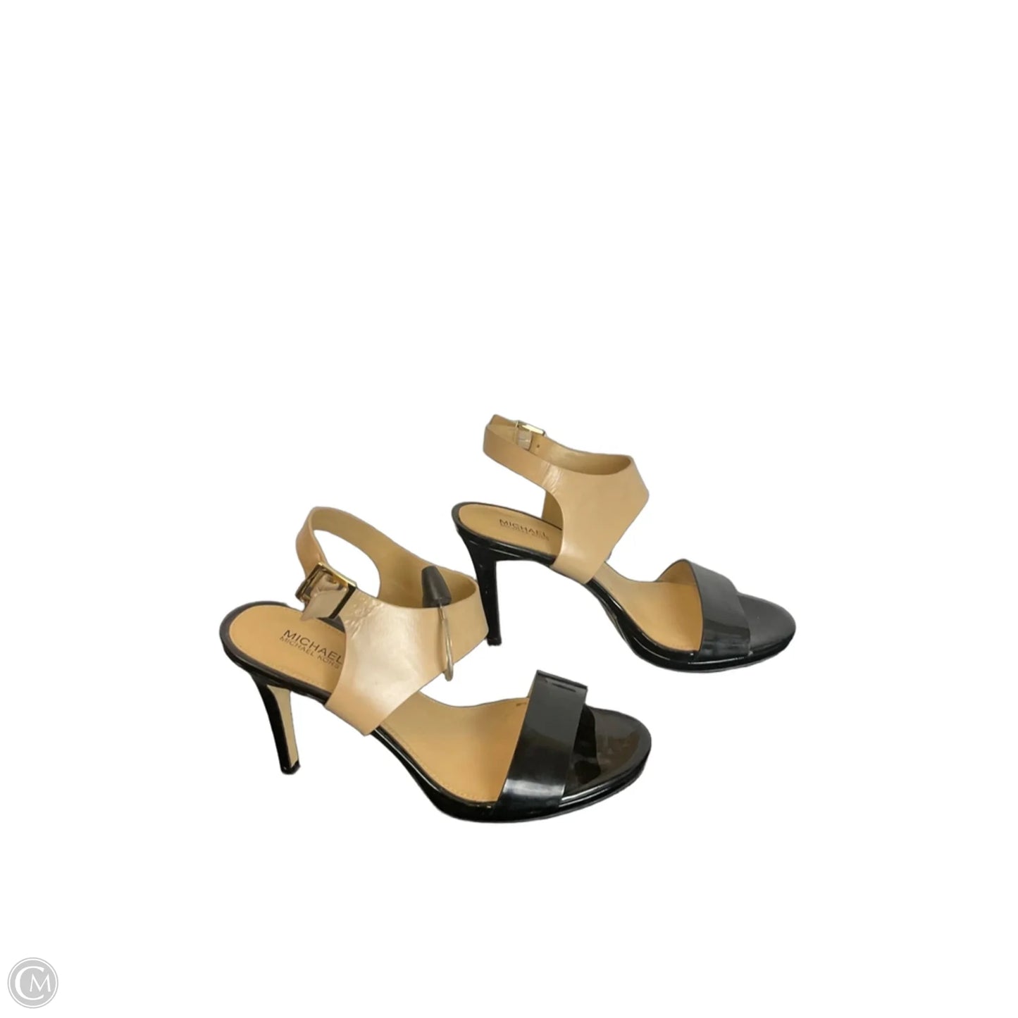 Shoes Designer By Michael Kors In Black & Tan, Size: 7