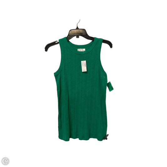 Top Sleeveless Basic By Maurices In Green, Size: L