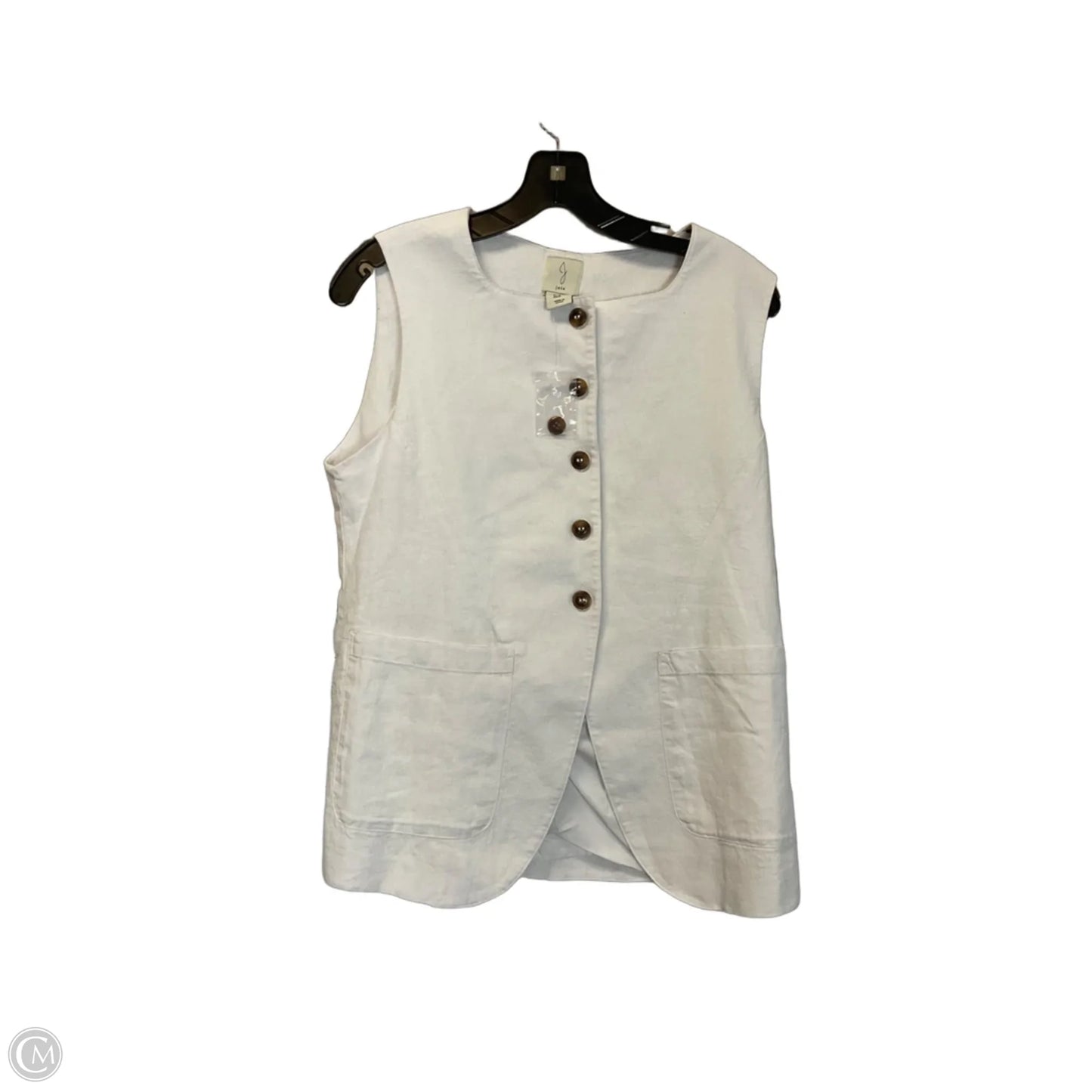 Top Sleeveless Basic By Joie In White, Size: M