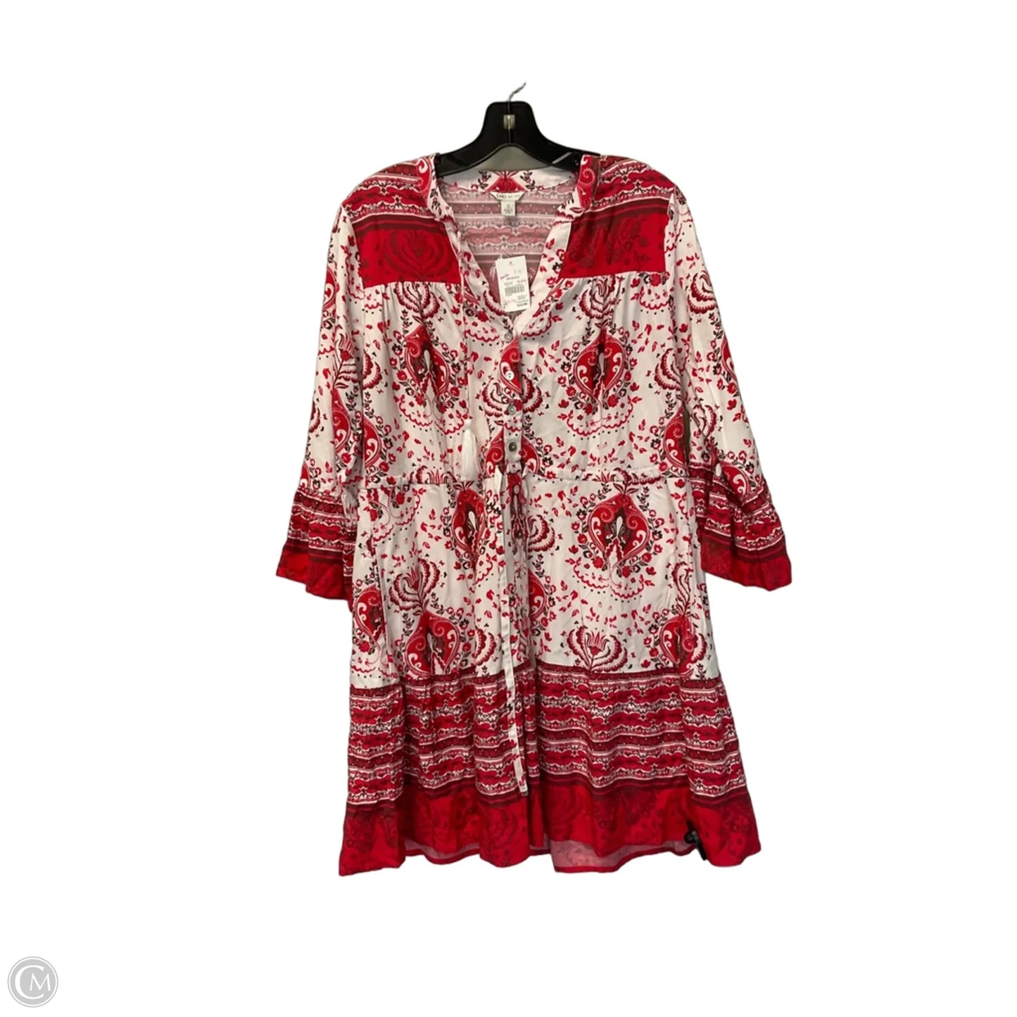 Dress Casual Short By Cato In Red, Size: S