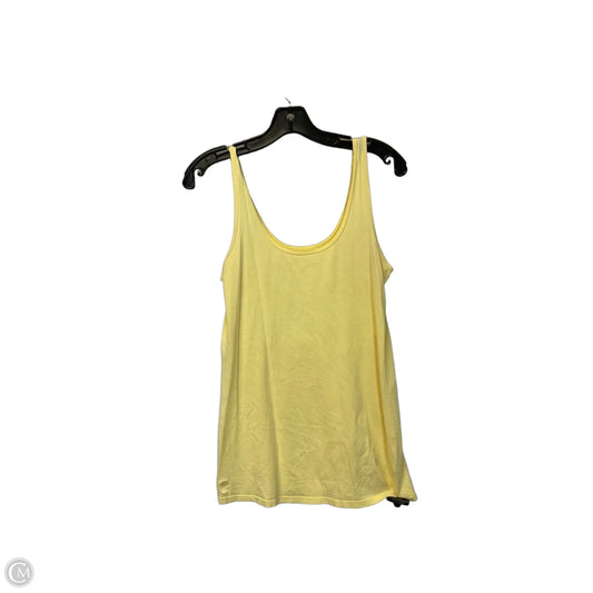 Top Sleeveless Designer By Lilly Pulitzer In Yellow, Size: M