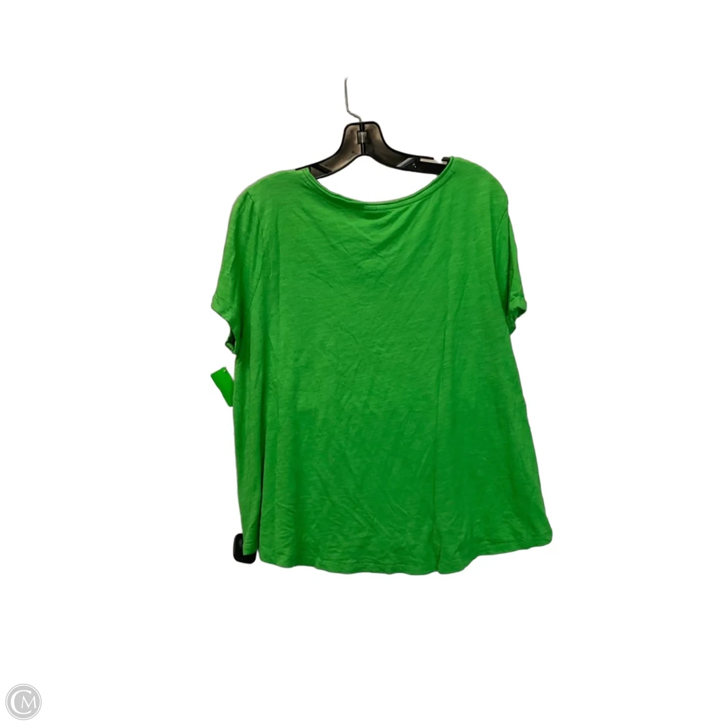 Top Short Sleeve Basic By Cato In Green, Size: Xl