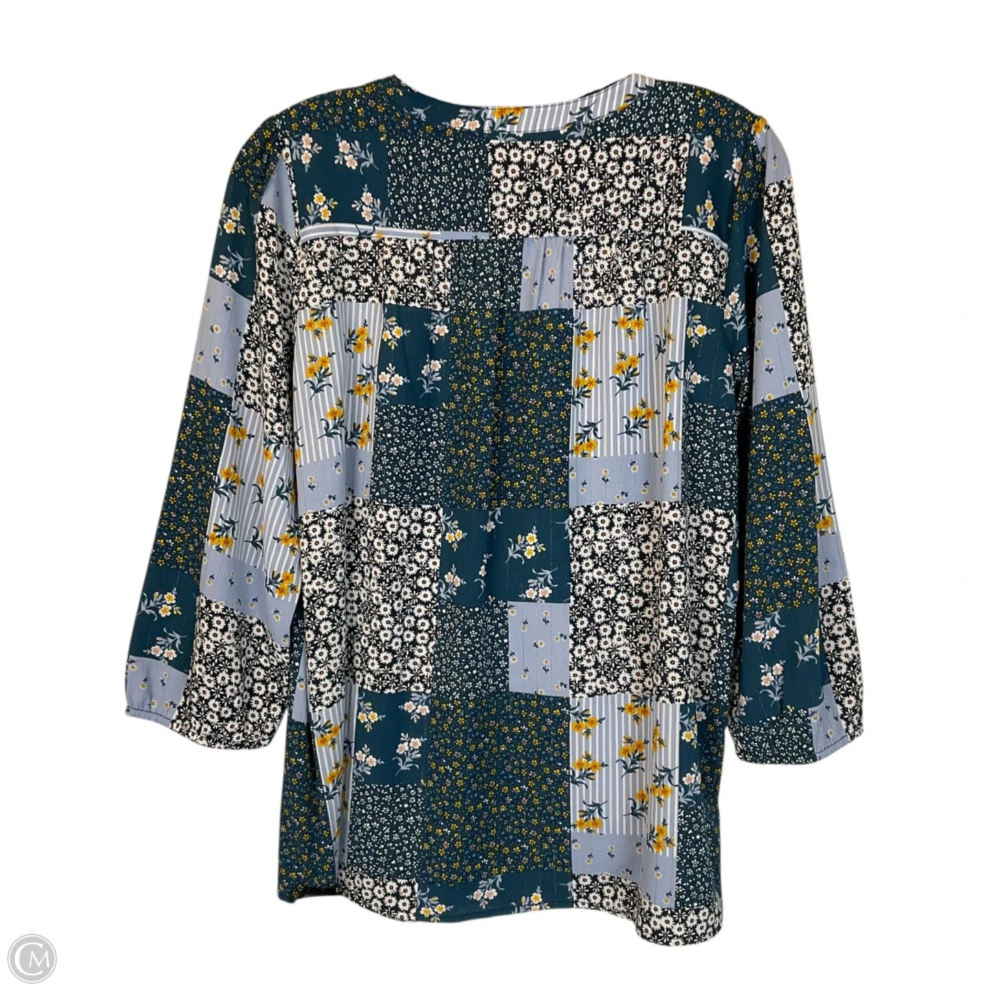 Top Long Sleeve By Loft In Blue, Size: S