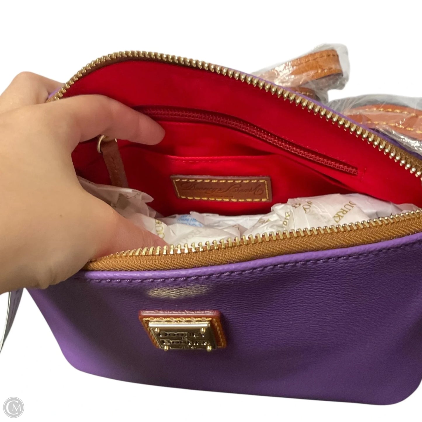 Crossbody Designer By Dooney And Bourke, Size: Medium