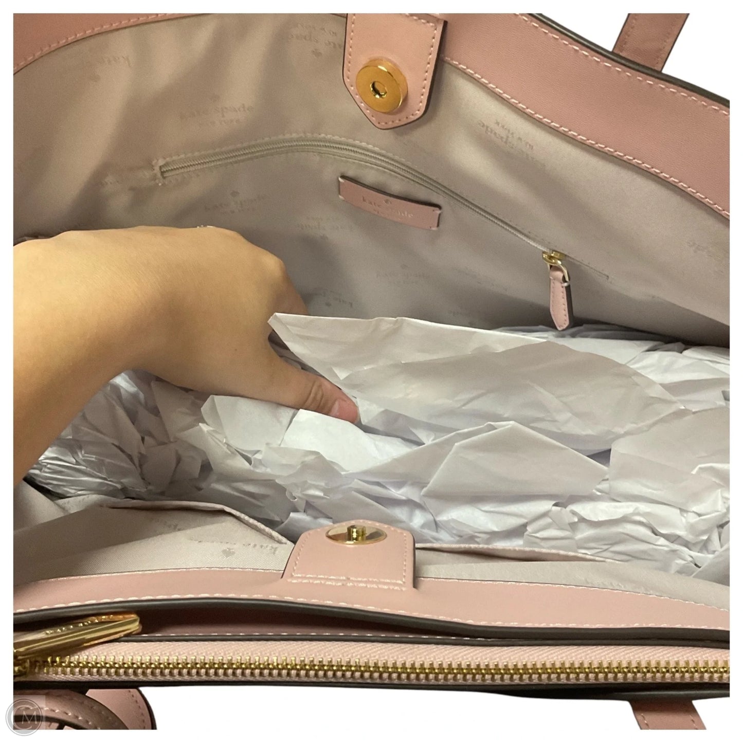 Handbag Designer By Kate Spade, Size: Large
