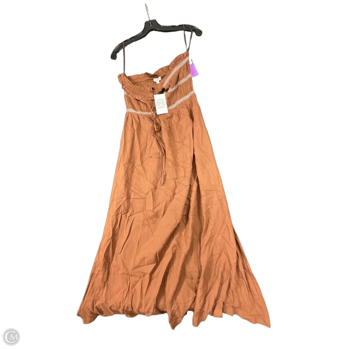 Dress Casual Maxi By Patrons Of Peace In Brown, Size: S