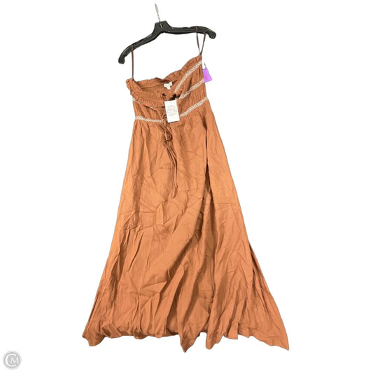 Dress Casual Maxi By Patrons Of Peace In Brown, Size: S