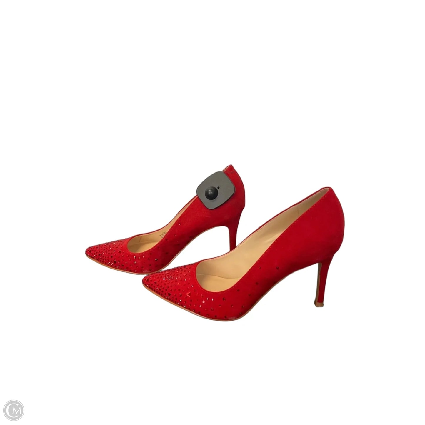 Shoes Heels Stiletto By Marc Fisher In Red, Size: 7.5