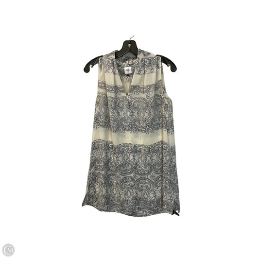 Top Sleeveless Basic By Cabi In Cream, Size: S
