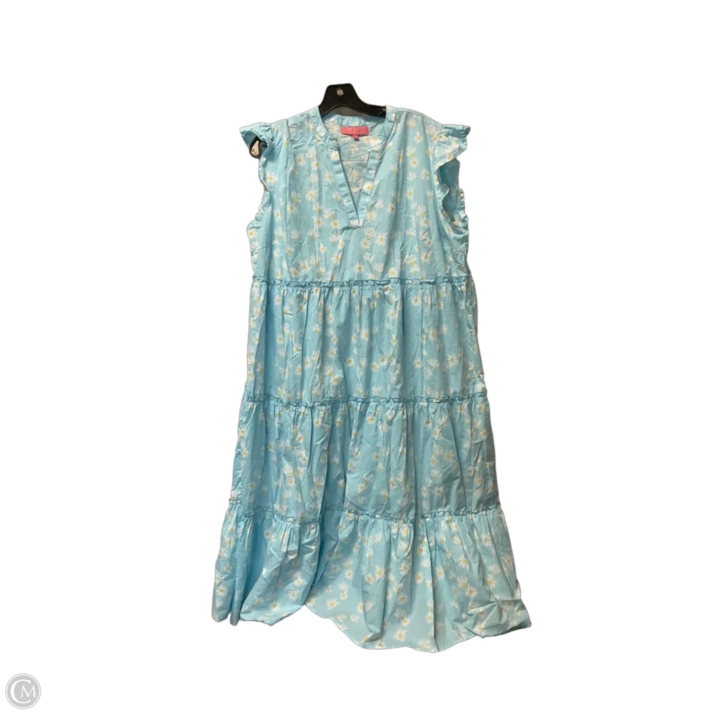 Dress Casual Maxi By Simply Southern In Blue, Size: L