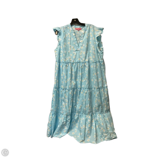 Dress Casual Maxi By Simply Southern In Blue, Size: L
