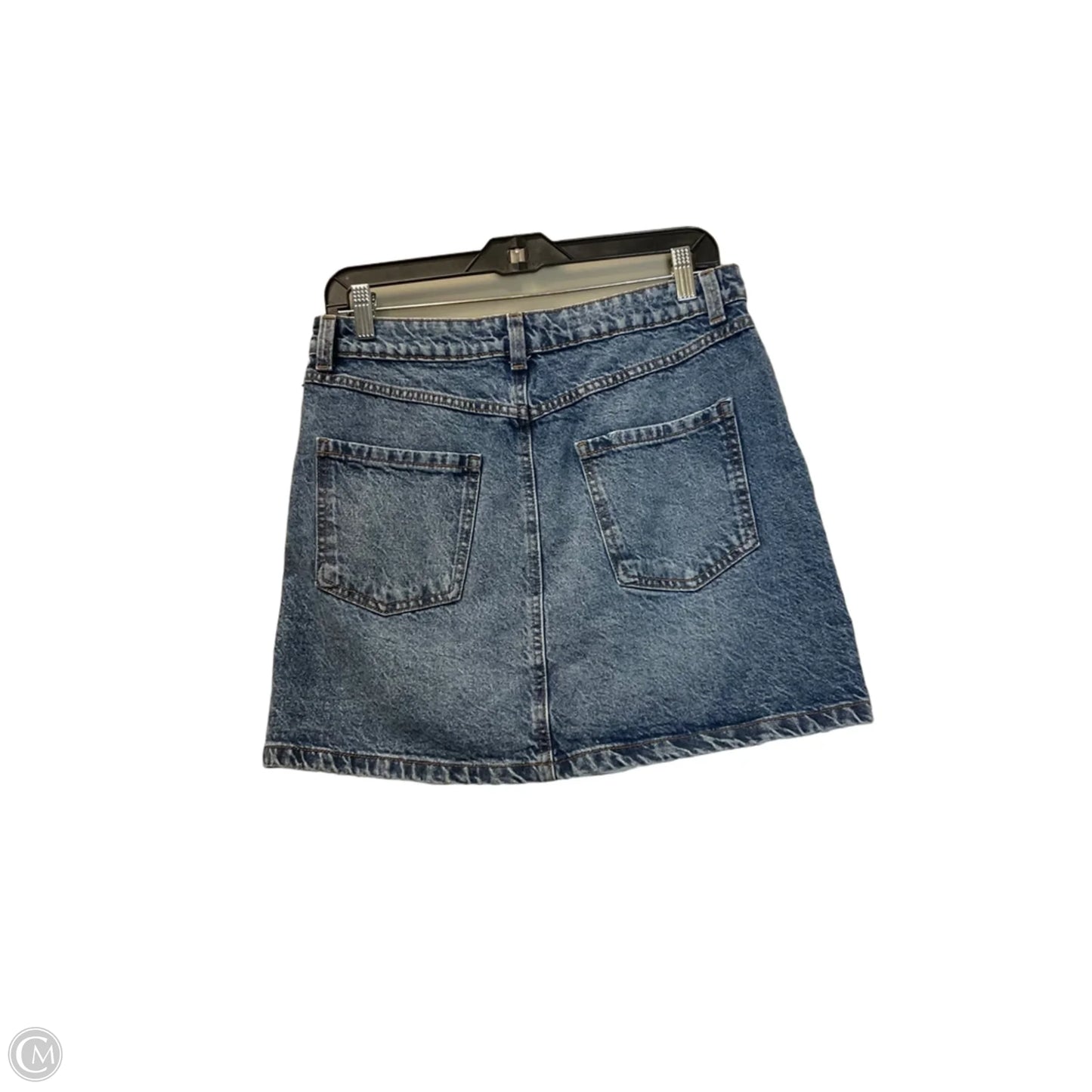 Skirt Mini & Short By Primark In Blue Denim, Size: 6
