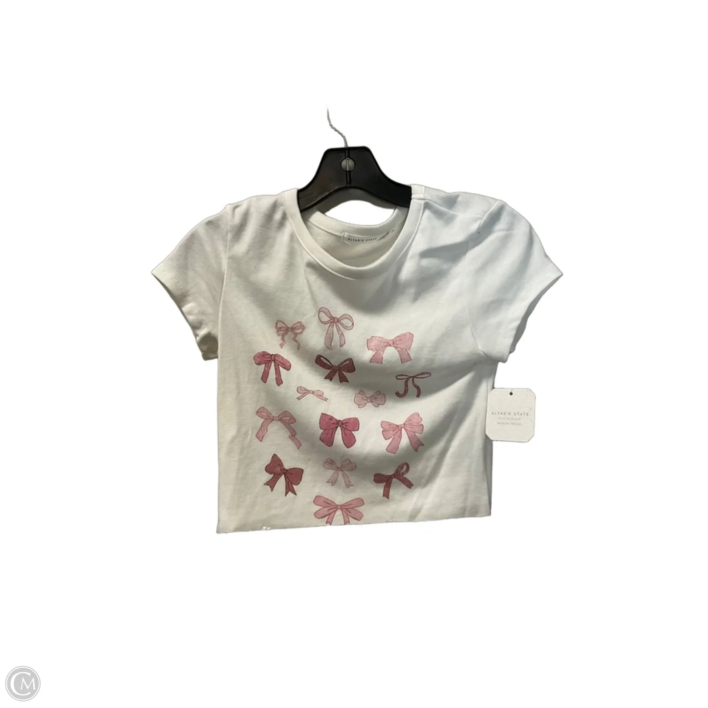 Top Short Sleeve Basic By Altard State In White, Size: S