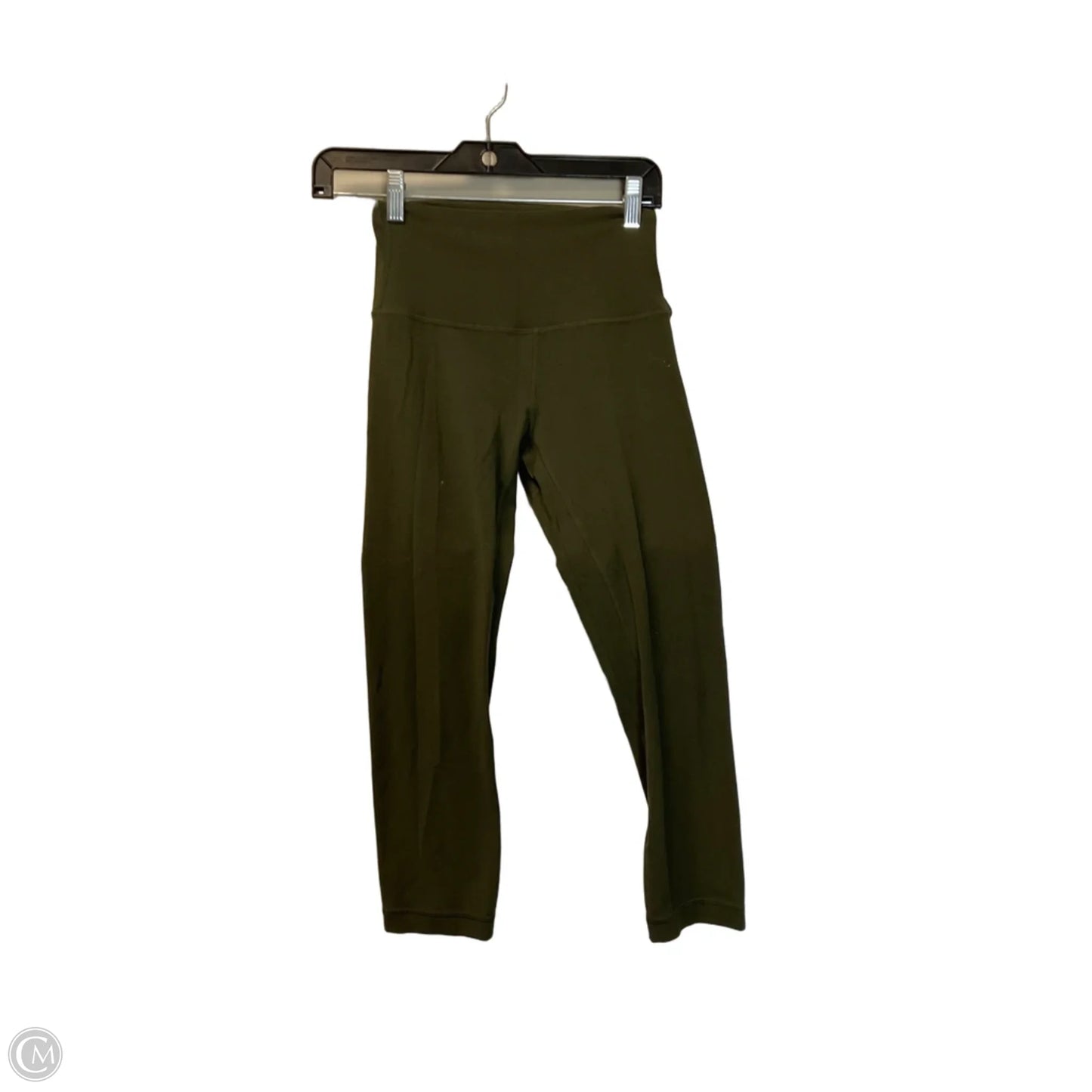 Athletic Leggings By Lululemon In Green, Size: 8