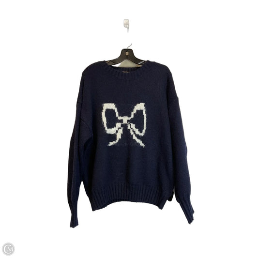 Sweater By Urban Daizy In Blue, Size: L