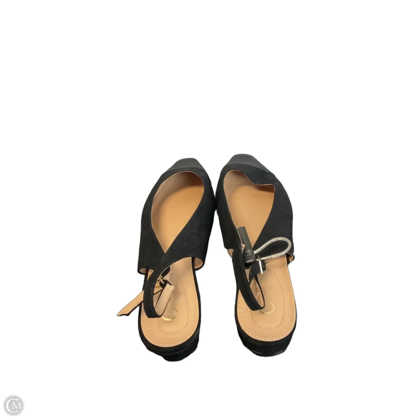 Shoes Flats By Clothes Mentor In Black, Size: 11
