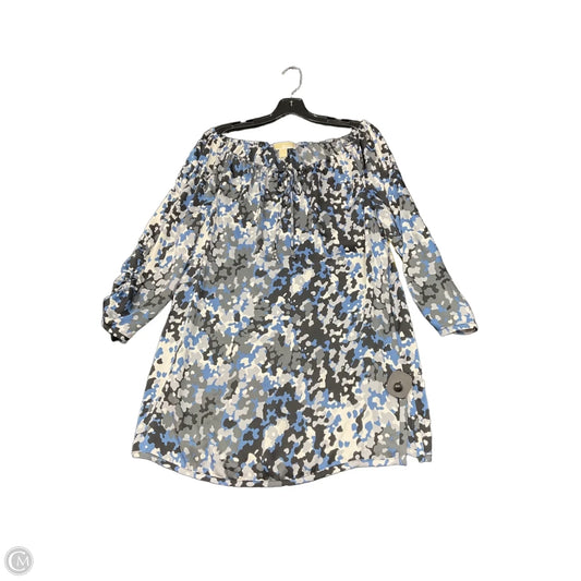 Top Long Sleeve By Michael By Michael Kors In Blue, Size: L