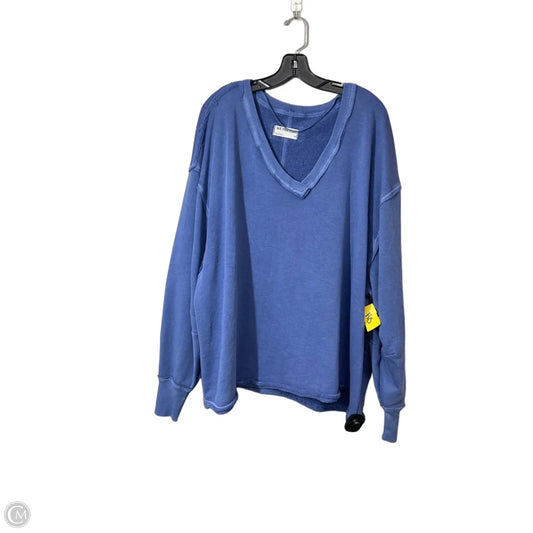Top Long Sleeve By We The Free In Blue, Size: M