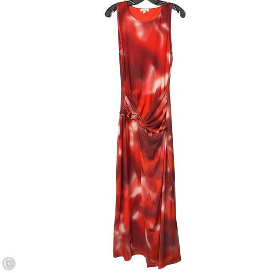 Dress Casual Maxi By Clothes Mentor In Orange, Size: L