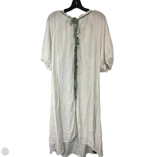 Dress Casual Maxi By Rhode In White, Size: 1x