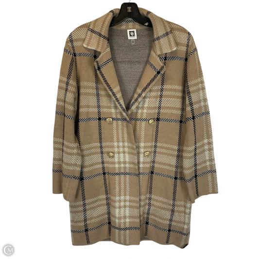 Coat Other By Anne Klein In Tan, Size: M