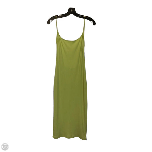 Dress Casual Midi By Reformation In Green, Size: S