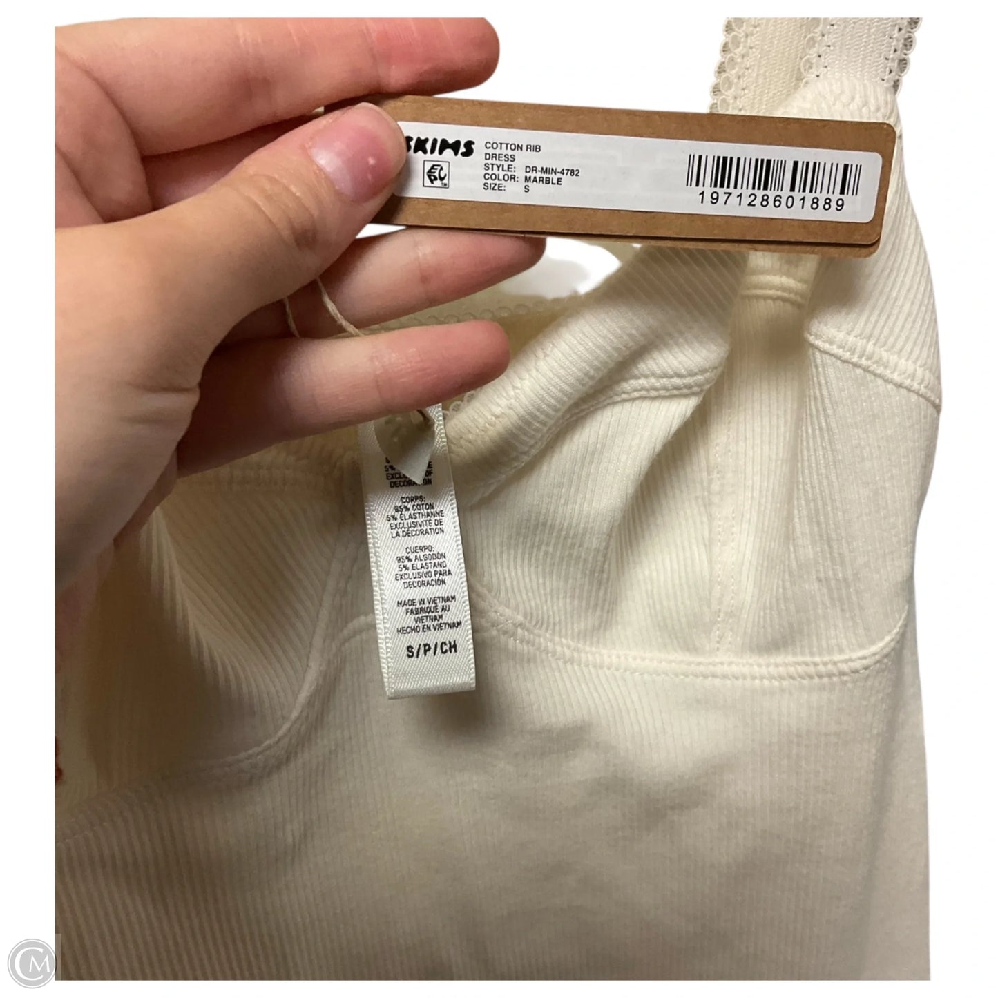 Dress Casual Short By Skims In Cream, Size: S