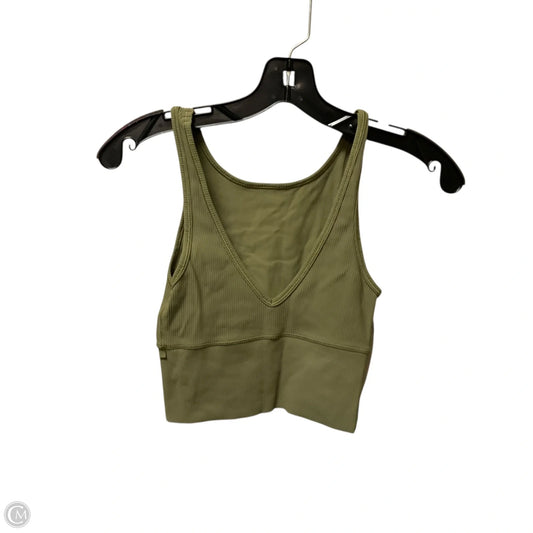 Athletic Bra By Lululemon In Green, Size: S