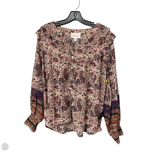 Top Long Sleeve Basic By Cleobella In Multi-colored, Size: Xs