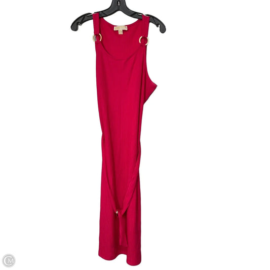 Dress Casual Maxi By Michael By Michael Kors In Pink, Size: Xl