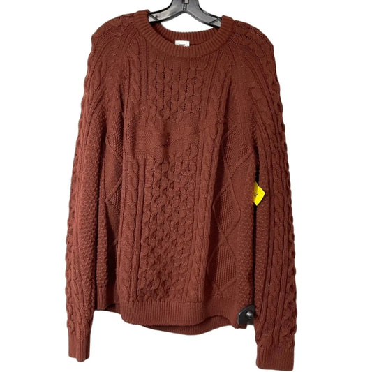 Sweater By Nike In Brown, Size: M