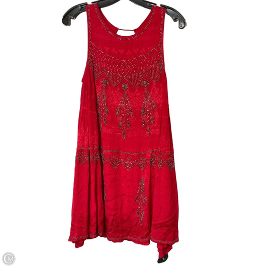 Dress Casual Short By Free People In Red, Size: Xs
