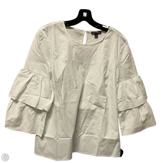 Top Long Sleeve Basic By J. Crew In White, Size: M