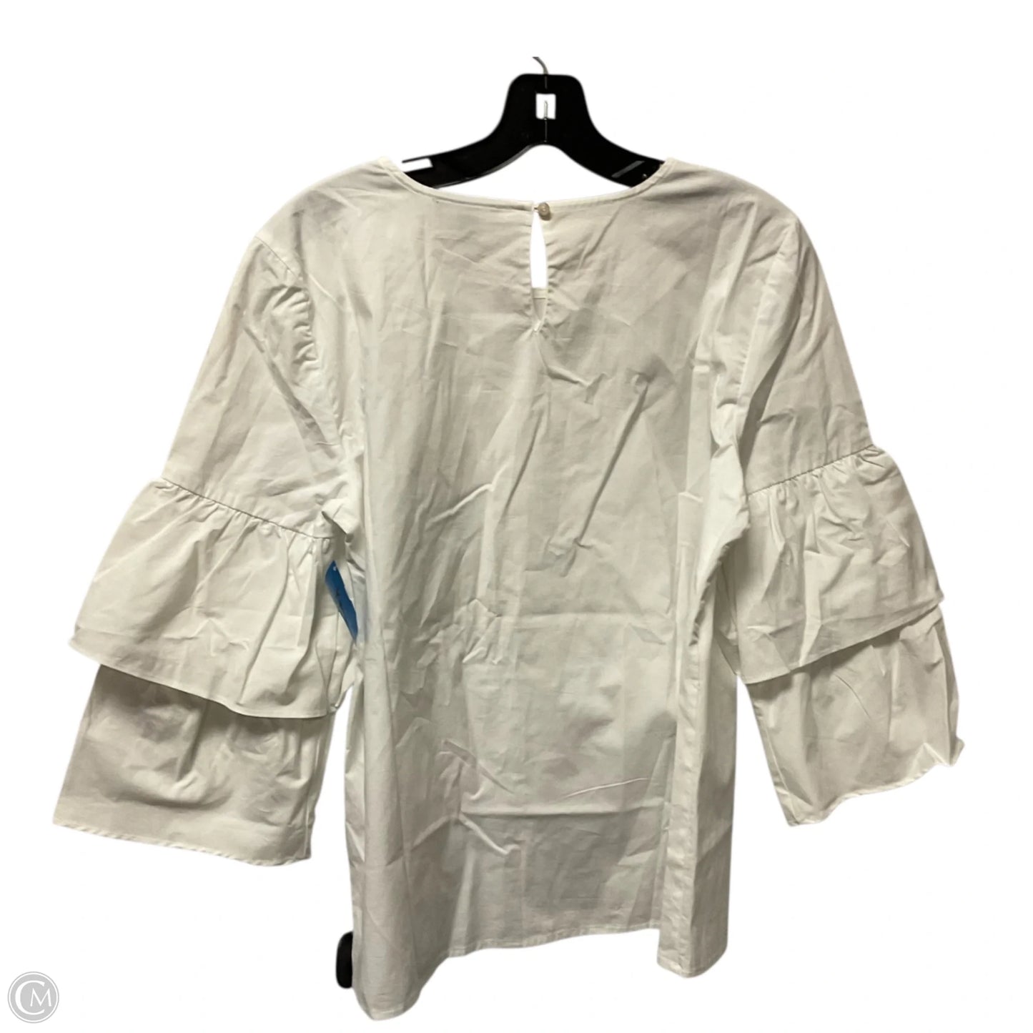 Top Long Sleeve Basic By J. Crew In White, Size: M