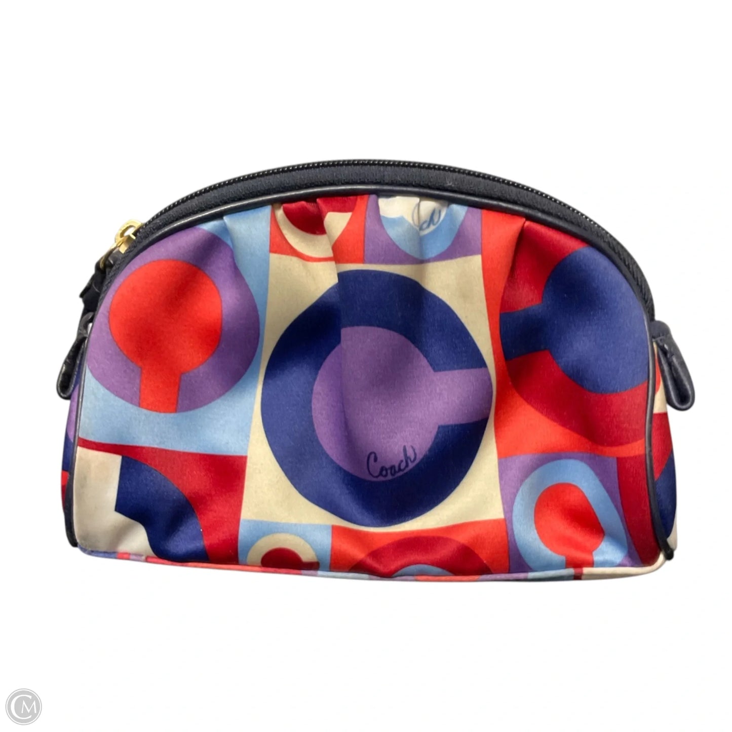 Makeup Bag Designer By Coach, Size: Small