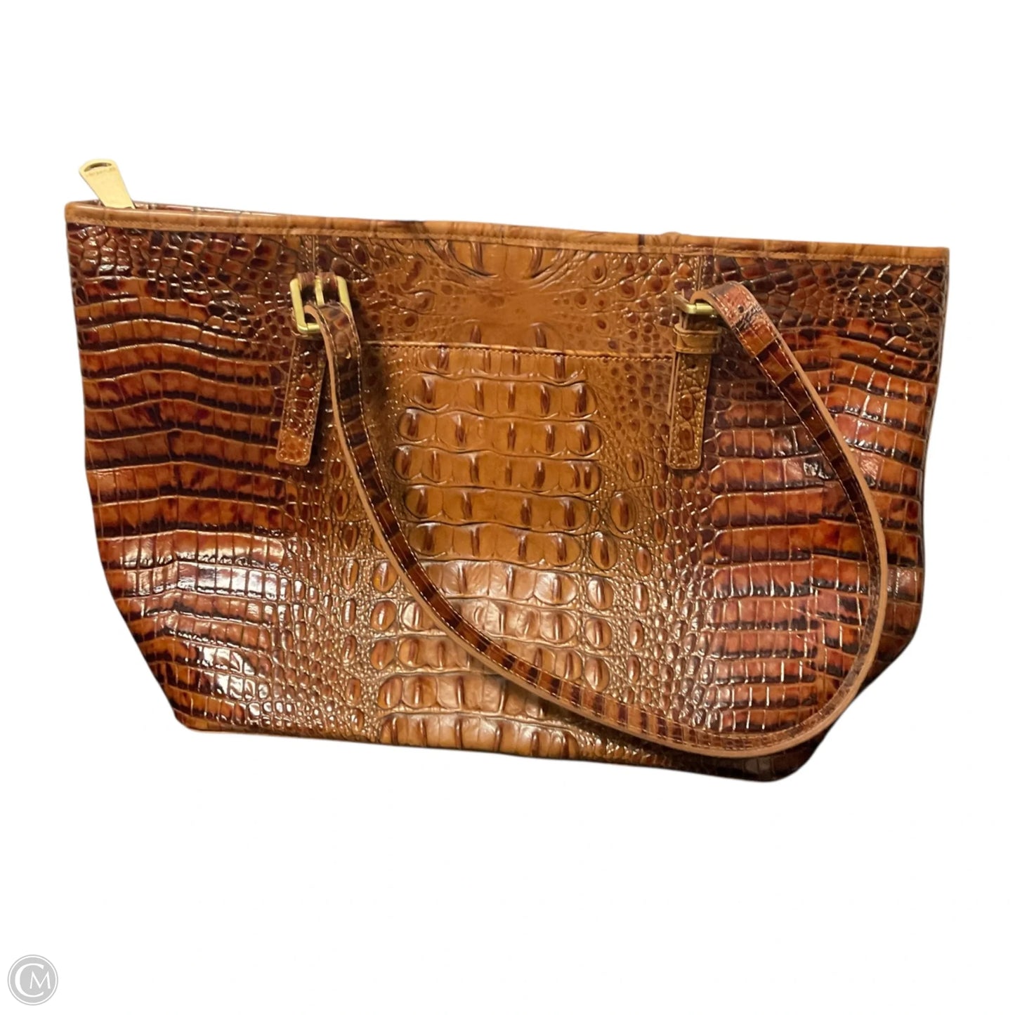 Handbag Designer By Brahmin, Size: Large