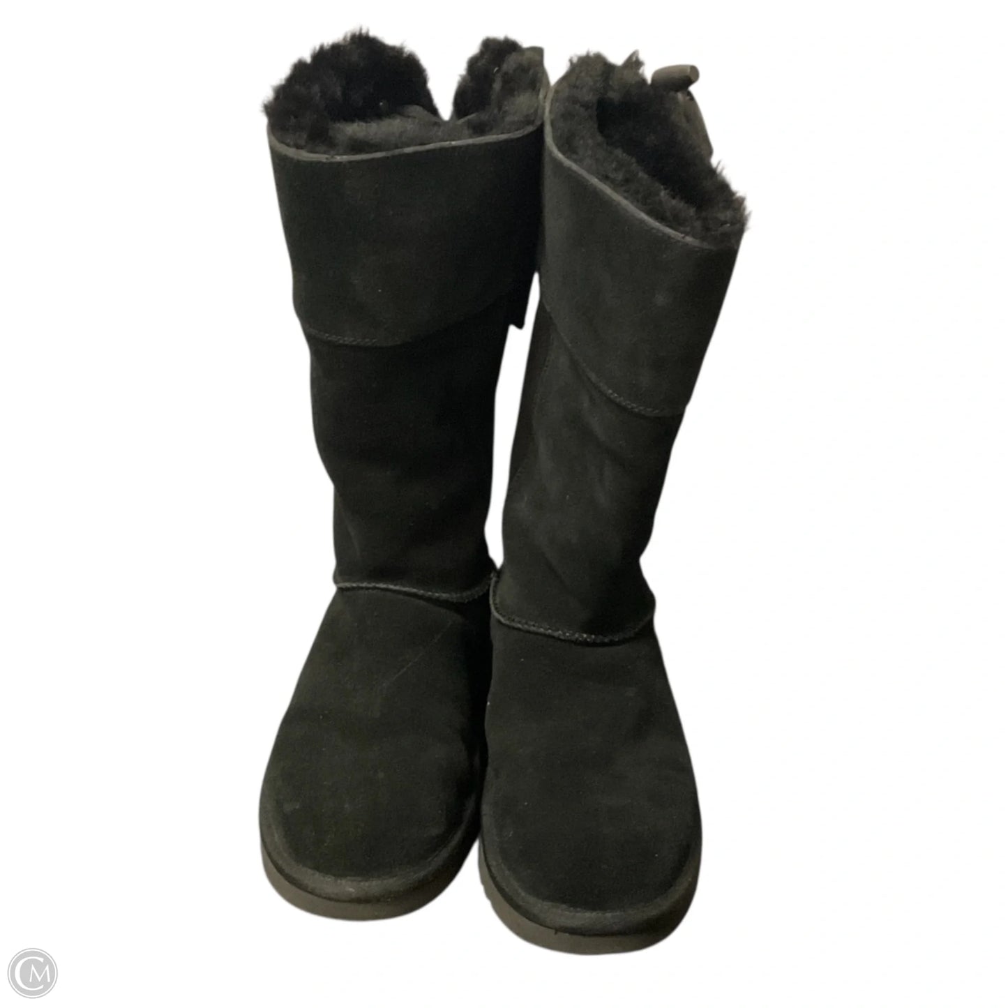 Boots Mid-calf Flats By Koolaburra By Ugg In Black, Size: 8