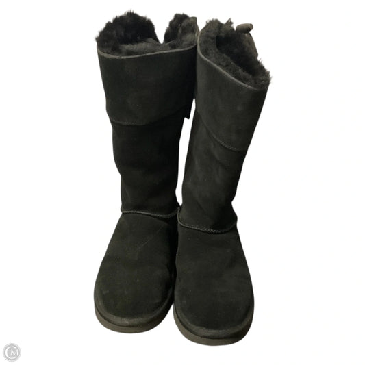 Boots Mid-calf Flats By Koolaburra By Ugg In Black, Size: 8