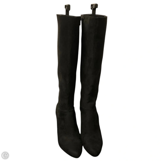 Boots Knee Heels By Inc In Black, Size: 10